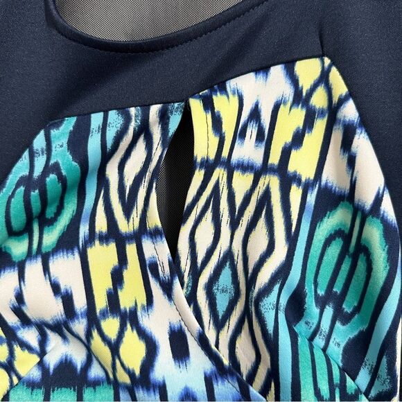 Bailey Blue long colorful fitted dress size S - Picture 4 of 10